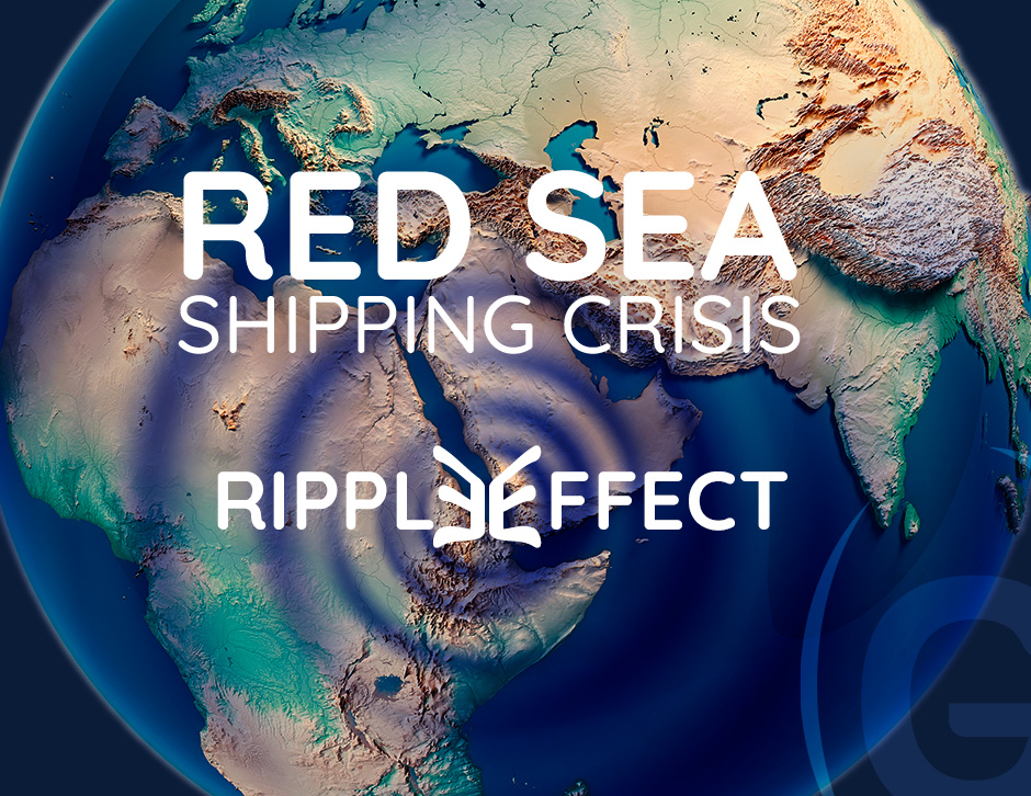 Effects of Red Sea crisis on container shipping industry