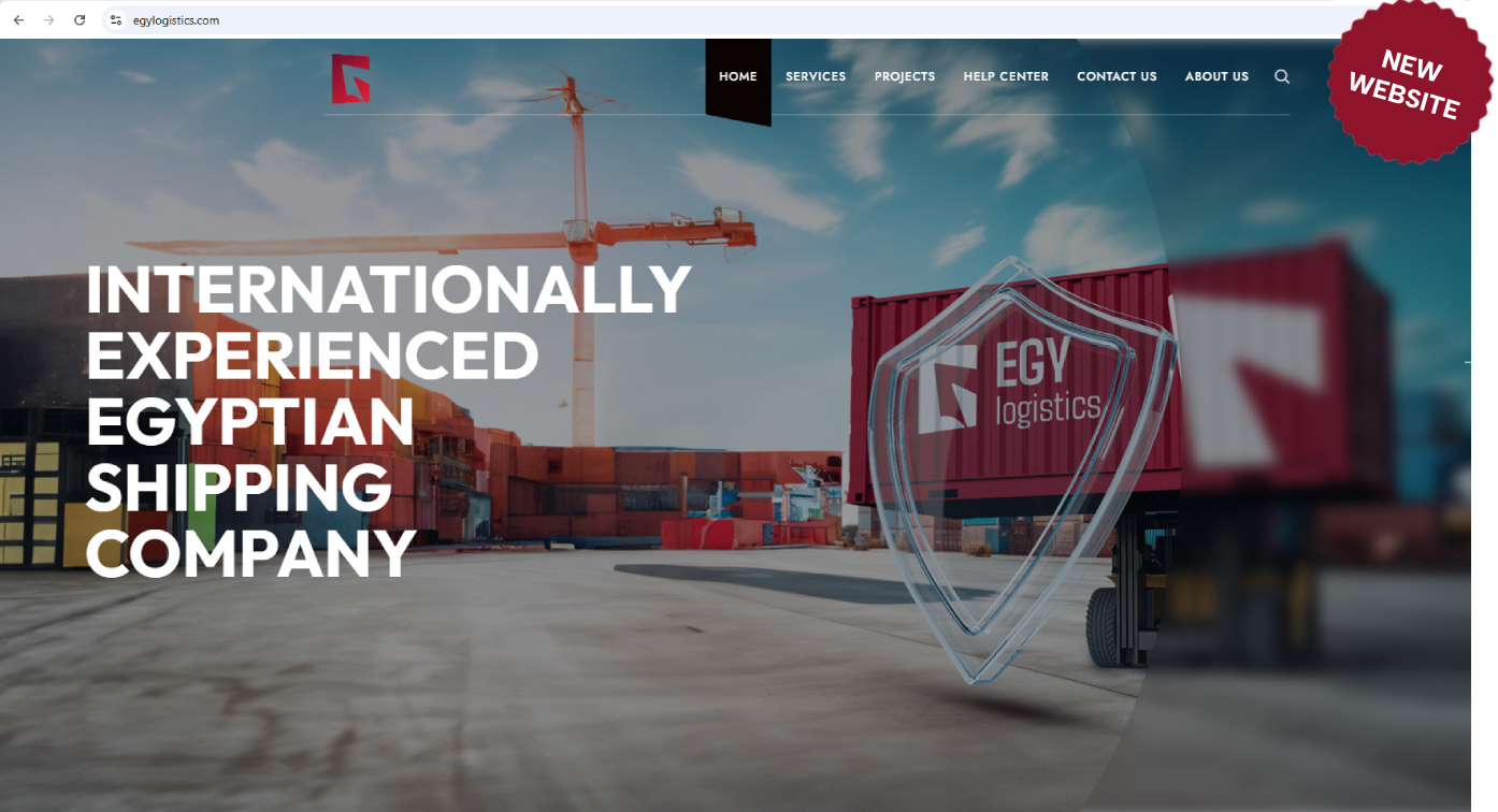 New Website of Egylogistics Globalia